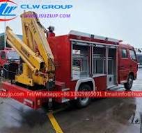 ISUZU NJR fire rescue truck for sale