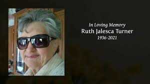 Ruth Jalesca Turner Obituary