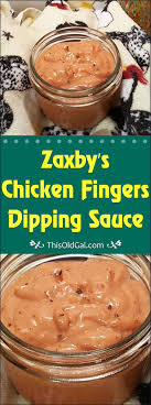 The franchise offers a casual fast food dining experience. Zaxby S Chicken Fingers Dipping Sauce Recipe Zax Sauce This Old Gal