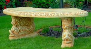 Dolls house 2 curved garden benches 1:24 half inch park outdoor furniture melodyjanedollhouse 5 out of 5 stars (1,753) $ 16.27. Casa Padrino Garden Bench Park Bench Beige 138 X 45 X H 49 Cm Curved Garden Bench In Oriental Style Garden Furniture