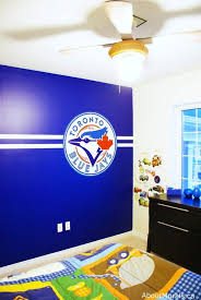 Quality jay room with free worldwide shipping on aliexpress. Blue Jays Wall Mural Hand Painted Mural In Binbrook On About Murals Boys Blue Bedroom Decor Boy Room Paint Baseball Bedroom