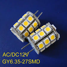 High Quality 12vac Dc 5050 Gy6 35 Led Light G6 Led Bulb Led Gy6 Lamp 12v Free Shipping 10pcs Lot Led Bulb Led Lights Bulb