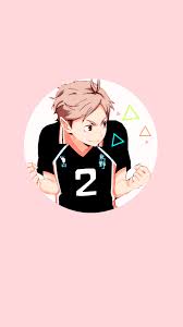 Haikyuu Phone Wallpaper Lock Screen Sugawara Koushi Karasuno Haikyuu Anime Cute Anime Wallpaper Haikyuu