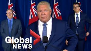 Premier doug ford will make another announcement at queen's park today, this time joined by his ministers of finance and economic development, job creation and trade. Coronavirus Ford Says Covid 19 Restrictions Will Have To Be Tough In Hard Hit Areas Full Youtube