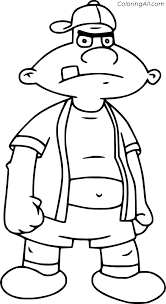 By best coloring pagesapril 28th 2020. Hey Arnold Coloring Pages Coloringall