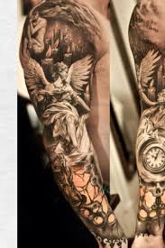 Jul 14, 2021 · 7. Gothic Sleeve Tattoos Angel Sleeve Tattoo Sleeve Tattoos