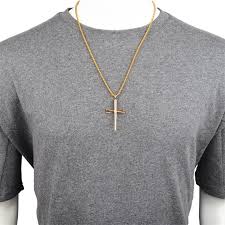 A standard baseball bat is 35 inches in length and 2.75 inches in diameter at the thickest part. Baseball Bats Cross Necklace Stainless Steel Cross Necklaces For Men Personalized Giftsä¸¨amlion Store