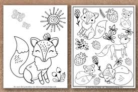 All our coloring pages are super easy to print. Fox Coloring Pages Life Is Sweeter By Design