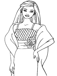 Check spelling or type a new query. Style Dress Barbie Doll Coloring Pages Coloring Sky