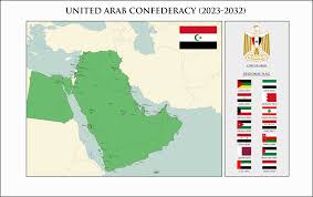 United Arab Confederacy 2023 2032 By Shahabbas1571 Alternate History Fantasy Map History