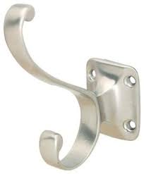 3 54 In Coat Hook In Matte Nickel Contemporary Wall Hooks By Ivgstores Hat And Coat Hooks Contemporary Wall Hooks Coat Hooks
