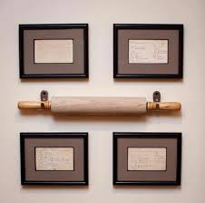 Grandma S Rolling Pin And Recipe Cards Kitchen Wall Decor Creative Walls Framed Recipes