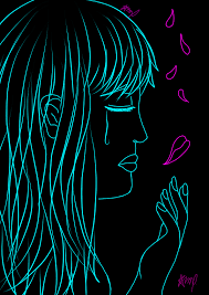 So, i was inspired to share my beauty secrets through a beauty line. The Beauty Of Sadness Didi Art Illustrations Art Street