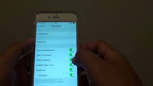 Iphone 6 How To Enable Disable Auto Check Spelling Youtube