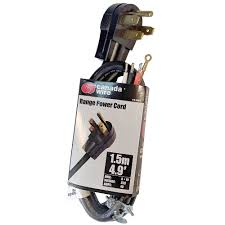 This will require 12/2 nm wire with a ground. Canada Wire Stove Range Cord Kit 1 6m 4 9ft The Home Depot Canada
