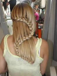 Few loose strands have been left open at the front. 15 Best And Latest Waterfall Braid Hairstyles Styles At Life