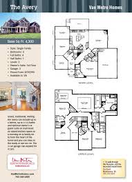 The Avery Van Metre Homes New Homes Guide Large House Plans Home House Floor Plans