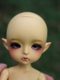 Latidoll Lati Yellow SP Vampire Bat Children Lea light Tan doll Tiny BJD  Wig COA