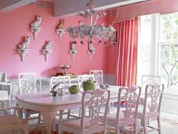 Pink indelicato arm chair (set of 4) by george oliver. 14 Romantic Pink Dining Rooms The Glam Pad
