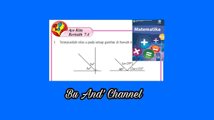 Ayo kita berlatih 7.4 matematika kelas 7 semester 2. Ayo Kita Berlatih 7 4 No 1 7 Matematika Kelas 7 Semester 2 Bab 7 Garis Dan Sudut Hal 160 163 Youtube