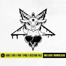 Cute Baphomet SVG