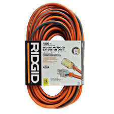 Maybe you would like to learn more about one of these? Ridgid 100 Ft 12 3 Outdoor Extension Cord 657 123100rl6a The Home Depot