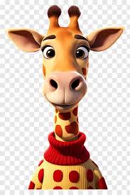 Cartoon Giraffe PNG Images