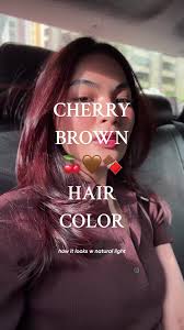 Cherry Brown Hair Color for Your Skin Tone
