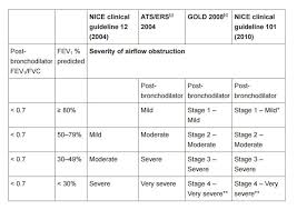 Image result for COPD Staging