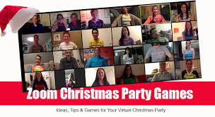 Are these just tacky clipart images? 10 Zoom Christmas Party Game Ideas Tips Work Friends