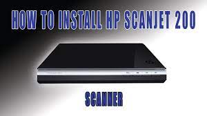 Você precisa instalar o driver hp para usar este escâner em windows x86, windows x64 e mac os x. How To Install Hp Scanjet 200 Youtube