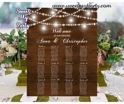 Rustic Wedding Seating Charts Mason Jar Wedding Seating Plan 030w