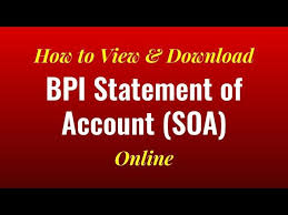 You can go to any bpi atm and do the ff: How To View Bpi Statement Of Account Online For Bpi Savings And Bpi Credit Card Youtube