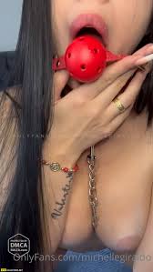 Michelle Romanis OnlyFans Ball Gag Masturbation HD Video Download