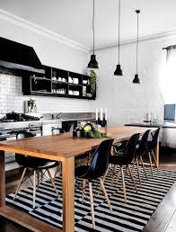 Homestyle Deco Maison Cuisine Salle A Manger Et Cuisine Noire Et Bois