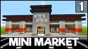 Minecraft How To Build A Mini Market Part 1 Minecraft City Minecraft Modern Minecraft Houses
