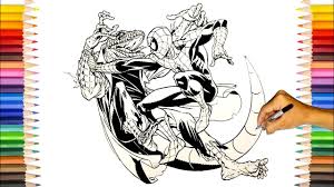 For kids & adults you can print spiderman or color online. Spider Man Vs The Lizard Spider Man Coloring Pages Sailany Coloring Kids Youtube