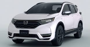 Cr V Custom Concept Leads Honda S Lineup For The 2018 Tokyo Salon Carscoops Lead Honda Honda Honda Cr