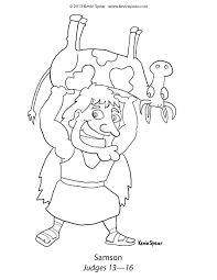 The set includes facts about parachutes, the statue of liberty, and more. Samson Coloring Page Kevin H Spear