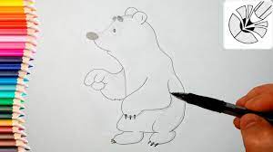Раскраски очень благоприятно влияют на умственное развитие детей, которые так любят заниматься различными видами творчества. Kak Narisovat Medvezhonka Umku Karandashom Risovanie I Raskraska Dlya Detej Youtube