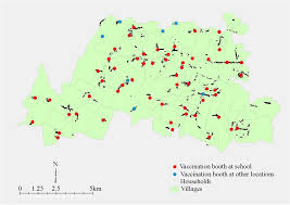 The data that you see on google maps has come from the ministry of health and family welfare. Geographical Information System Map Indicating Location Of Households And Vaccination Booths In 10 Sub Centers Of Satyabadi Block Puri District India
