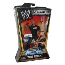 See more ideas about wwe toys, wwe, wwe action figures. Wwe Elite Collection Road To Wrestlemania The Rock Figure Toys R Us Exclusive Walmart Com Walmart Com
