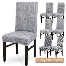 You can use free sewing patterns to convert other pieces of old or outdated furniture into chic pieces of diy home décor, as well. Buy Gray Printing Pattern Dining Room Chair Cover Removable Washable Stretch Seat Cover At Affordable Prices Free Shipping Real Reviews With Photos Joom