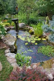 32 Small Fish Pond Designs Look Perfect For Improving Tiny Garden Landscape Gardenlandscaping Th Small Water Gardens Small Garden Landscape Garden Pond Design