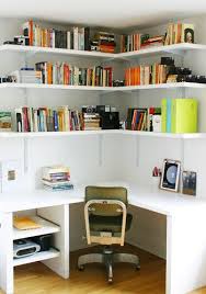 Corner Shelves Small Office Furniture Small Home Office Furniture Placement