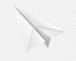 Prendre une feuille rectangle puis la plier en deux et la réouvrir. Avion De Papel Origami Avion Angulo Avion Origami Png Pngwing
