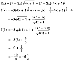 Maybe you would like to learn more about one of these? Tentukan Nilai Turunan Fungsi Untuk X Yang Diberikan F X 7 3x 4x 1 Untuk X 1 Mas Dayat