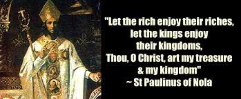 He sprang from a distinguished family of aquitania and his education was. Pin On Saintly Quotes