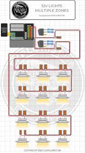 I have two led 12v disk lights i would like to wire to 2 different light switches within my van. How To Wire Lights Switches In A Diy Camper Van Electrical System Explorist Life