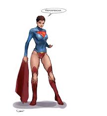 Faora Is Disappoint Superhero Super Power Girl Female Superhero